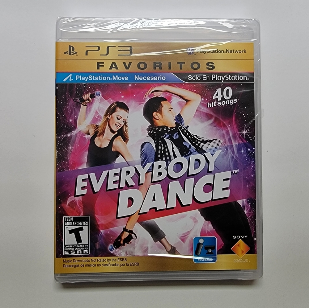 PS3 Everybody Dance Game 40 Hit Songs Favoritos Espanol